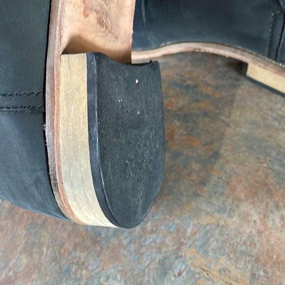 Free People Las Palmas Black Ankle Boots Sz 39 - Picture 8 of 8